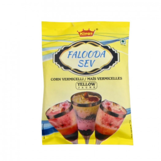 Kings Falooda sev Yellow Gluten Free 50g (Pack of 2) - Singh Cart