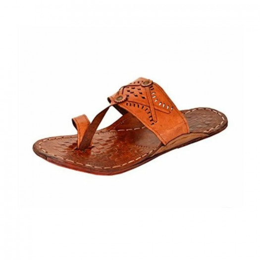 Kolapuri Chappal Hand Made Soft Pure Leather - Singh Cart