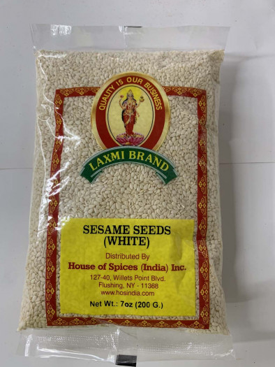 Laxmi Sesame Seed White - 200 Gm (7 Oz) - Singh Cart