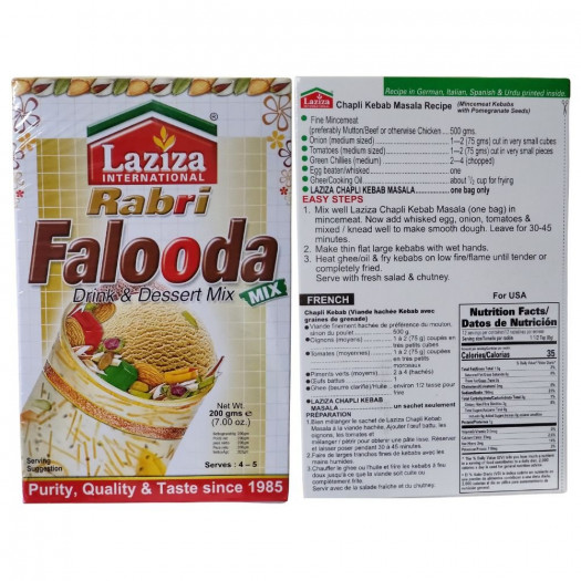 Laziza Rabri Falooda Mix 200g - Singh Cart