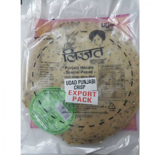 Lijjat Punjabi Masala Papad 200g - Singh Cart