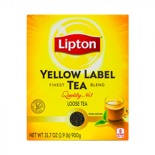 Lipton Yellow Label Loose Tea 31.7 OZ - Singh Cart