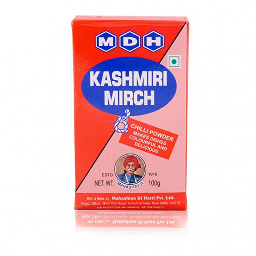 MDH Kashmiri Mirch Powder 100g - Singh Cart