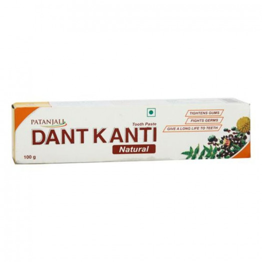 Patanjali Dant Kanti Toothpaste Natural 100g