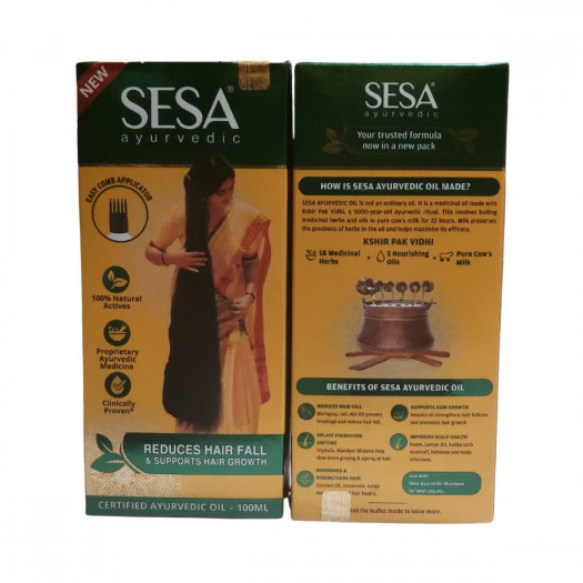 Sesa Ayurvedic Hair Oil Reduces Hair Fall 100ml