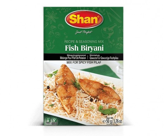 Shan Fish Biryani Recipe and Seasoning Mix 50g