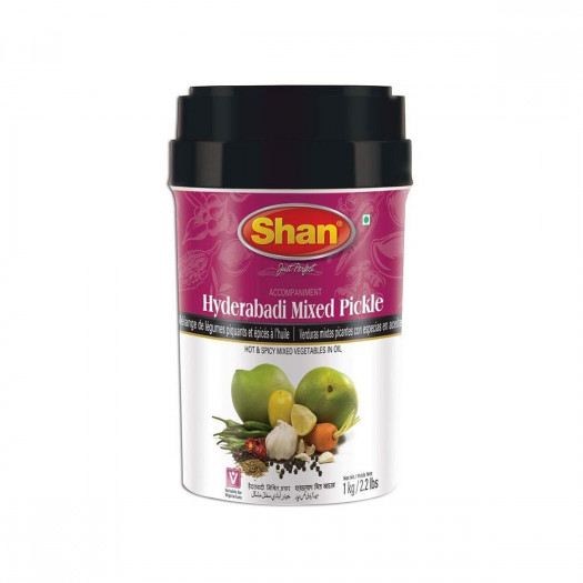 Shan Hyderabadi Mixed Pickle 1kg (2.2lb)