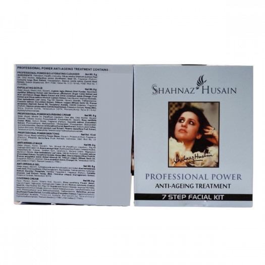 Shahnaz Husain Professional Power Anti Ageing Treatment 7 Step Facial Kit 63g