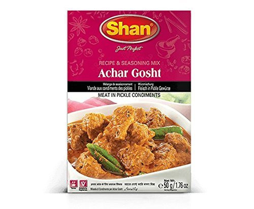 Shan Achar Gosht Curry Recipe & Seasoning Mix 50g