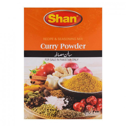 Shan Curry Powder Recipe and Seasoning Mix 200g