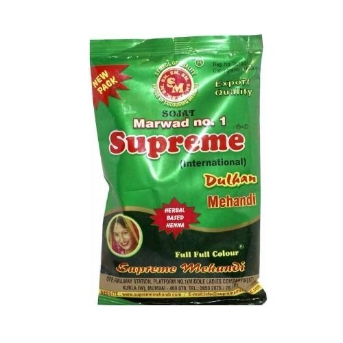 Supreme Dulhan Mehandi Henna By Sojat 100g