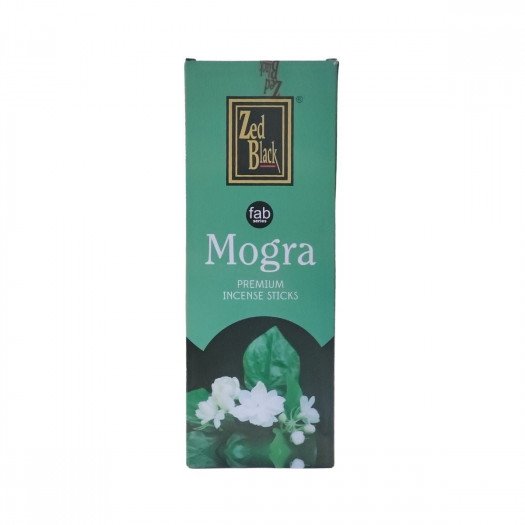 Zed Black Mogra Premium Incense Sticks 120 Sticks - Singh Cart