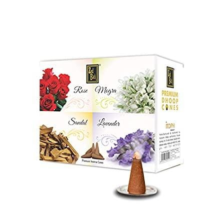 Zed Black Premium Dhoop Cones 240 Cones - Singh Cart