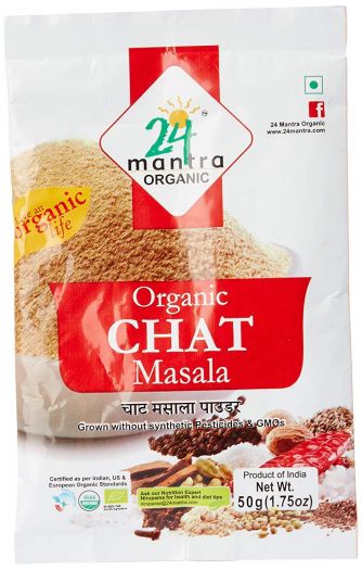 24 Mantra Organic Chat Masala 50g