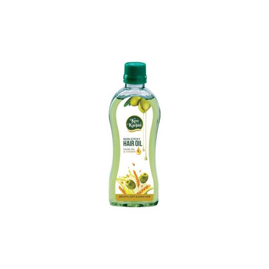 Keo Karpin Non Sticky Hair Oil With Olive Oil & Natural Vitamin E 300ml (10.14oz) - Singh Cart