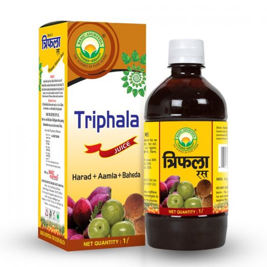 Basic Ayurveda Triphala Juice Useful For Digestion 16oz