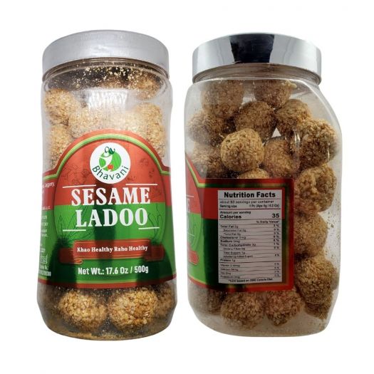 Bhavani Sesame Ladoo 500g (Pack of 2)