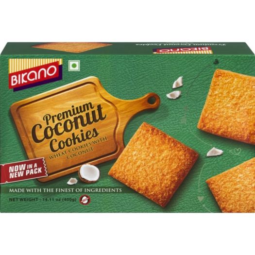 Bikano Premium Coconut Cookies 14.10 OZ (400 Grams)