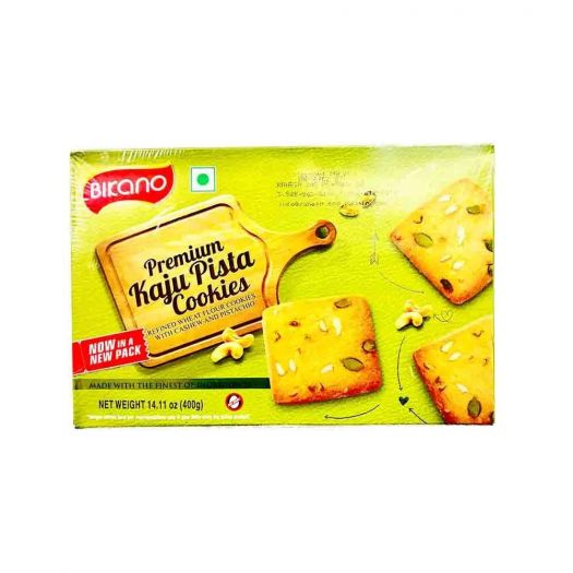 Bikano Premium Kaju Pista Cookies 14.11 OZ (400 Grams)