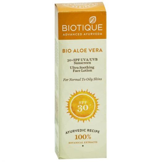 Biotique Advanced Ayurveda Aloe Vera Sunscreen Body Lotion 30+ SPF 100ml