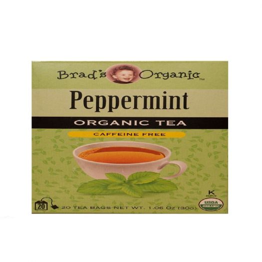 Brad's Organic Peppermint Tea (20 Tea Bags)