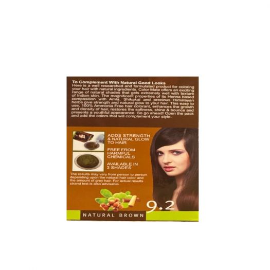 Color Mate Hair Color Natural Brown 150g