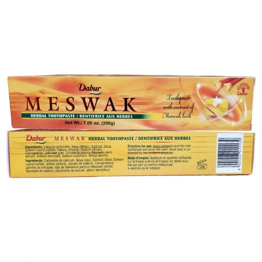 Dabur Meswak Toothpaste With Pure Extract Of Miswak 200g