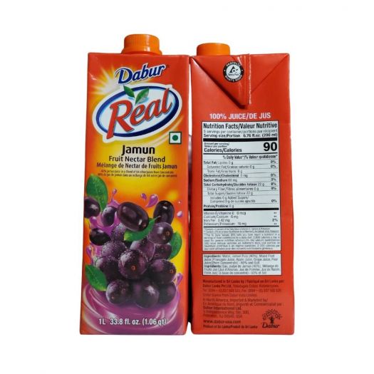 Dabur Real Jamun Fruit Nectar Blend 1L