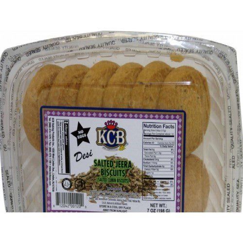 Desi Salted Jeera Biscuits Salted Cumin 198 Grams (7 OZ) - Singh Cart