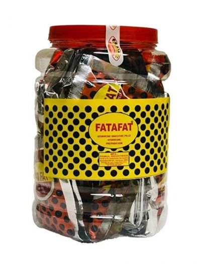 Fatafat Candy Ayurvedic Digestive Pills 35 Pouches 12g (0.42oz) Each