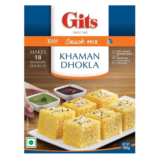 Gits Khaman Dhokla Mix 180 Grams