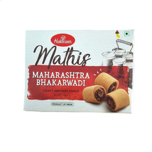 Haldiram's Mathis Maharashtra Bhakarwadi 200g - Singh Cart