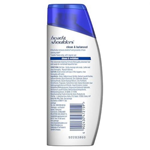 Head & Shoulders Clean & Balanced Shampoo