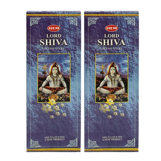 Hem Lord Shiva Agarbati (Incense Sticks) 120 Sticks - Singh Cart