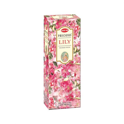 Hem Precious Lily Incense Sticks (Agarbatti) 120 Sticks - Singh Cart