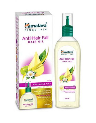 Himalaya Anti Hair Fall Hair Oil With Bhringaraja & Amla Non-Greasy 200ml (6.76oz)