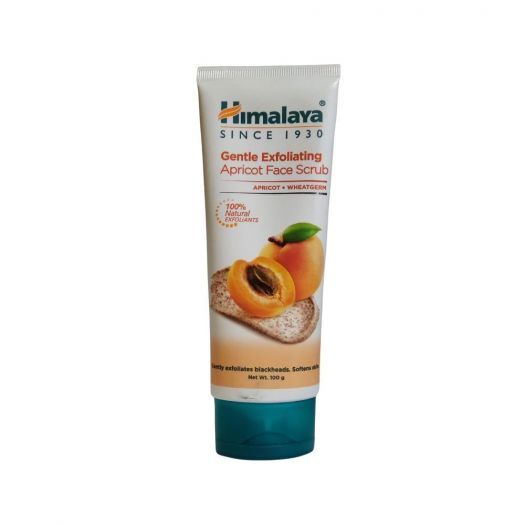 Himalaya Apricot Face Scrub Exfoliates Blackheads 100g