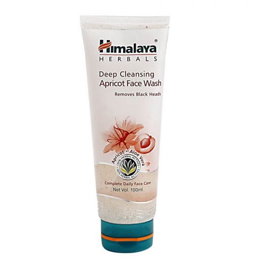 Himalaya Deep Cleansing Apricot Face Wash Prevents Blackheads 100ml (3.38oz)