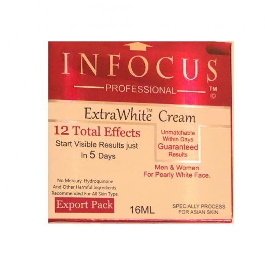 Infocus Professional Extra White Cream 12 Total Effects