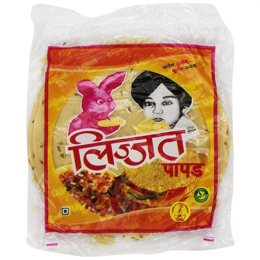 Lijjat Punjabi Masala Papad 200g - Singh Cart