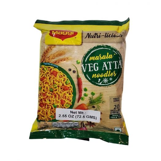 Maggi Masala Veg Atta Noodles 292gm