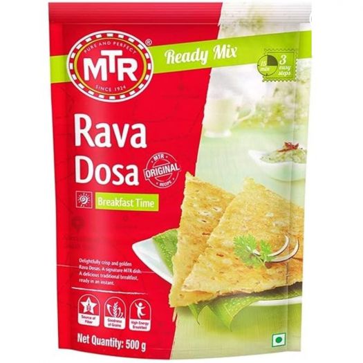 MTR Instant Mix Rava Dosa (500 Grams)