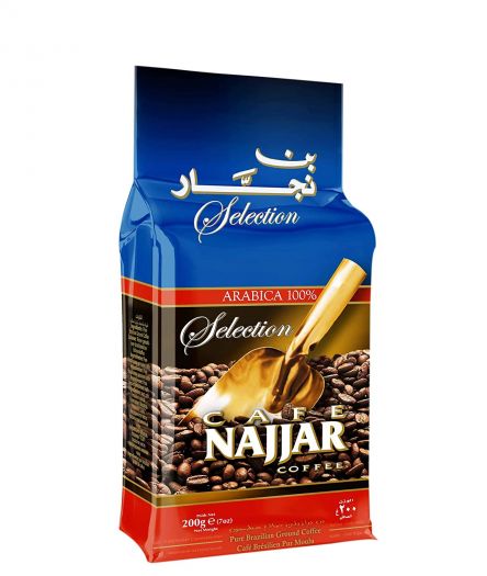 Najjar Selection Plain Coffee (100% Arabica) 7 OZ (200 Grams)