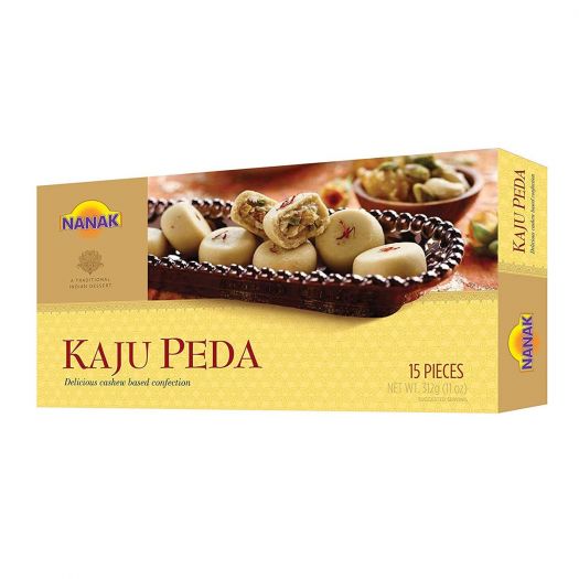 Nanak Kaju peda 312 g (11 oz) App. 15 Pieces - Singh Cart