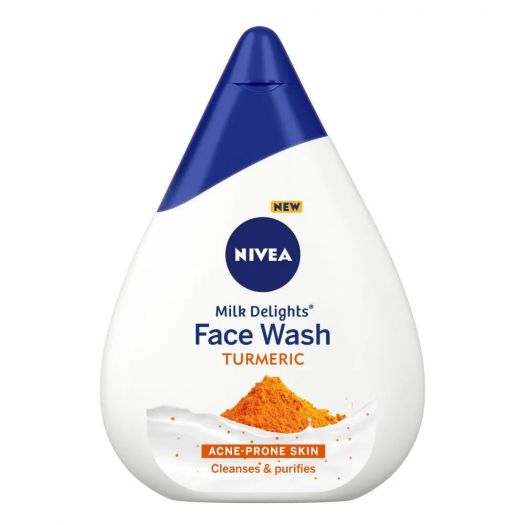 Nivea Milk Delights Face Wash Turmeric Acne-Prone Skin 100ml - Singh Cart