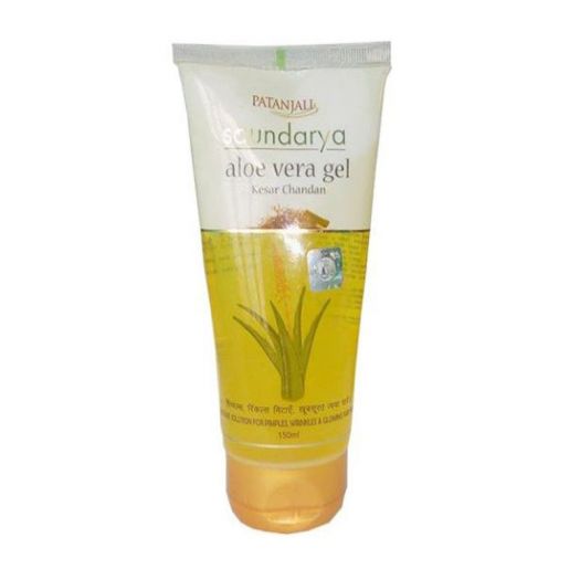 Patanjali Saundarya Aloe Vera Gel With Kesar Chandan 150ml