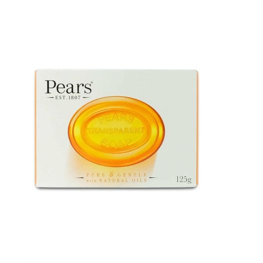 Pears Pure And Gentle Soap With Glycerin And Natural Oils 125g