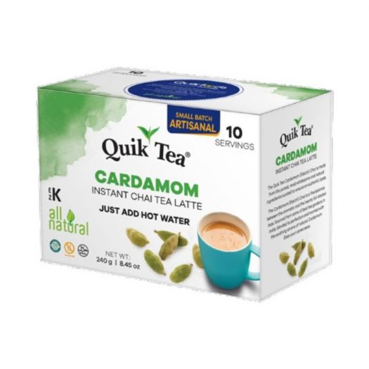 Quik Tea Cardamom Chai Instant Tea 10 Pouches 240g