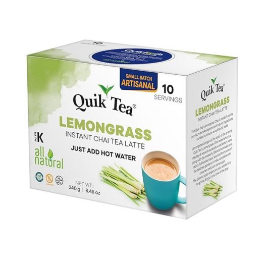 Quik Tea Lemongrass Chai 10 Pouches