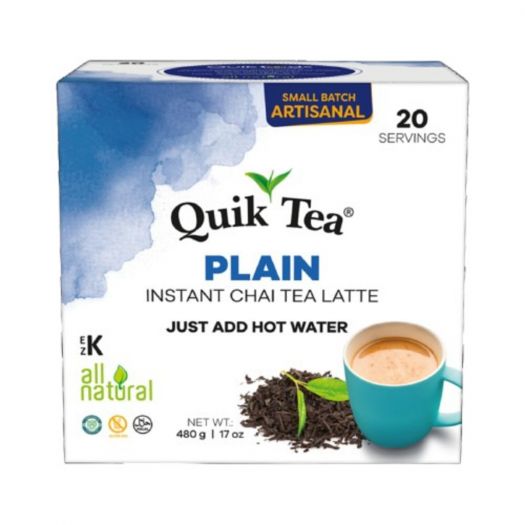 Quik Tea Plain Chai 20 Pouhes 480g